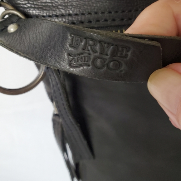 Frye and Co. Women's Riley leather Crossbody chain strap purse/ bag - Picture 3 of 11